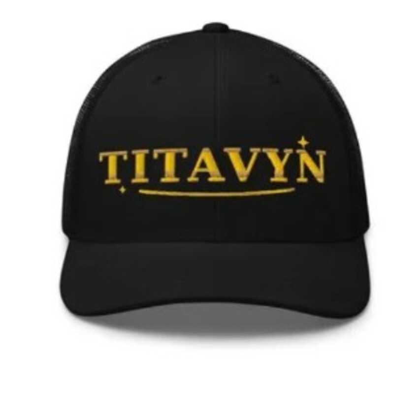 Trucker Cap — Gold product mockup