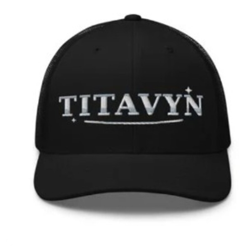 Trucker Cap — Silver product mockup